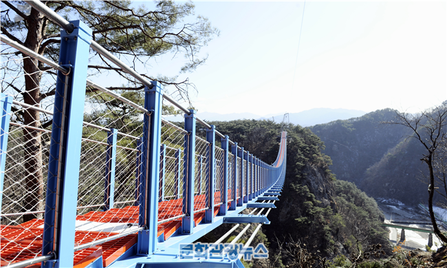 평창 동계올림픽과 함께 즐기는 국내 최장의 ‘서원주 소금산 출렁다리’