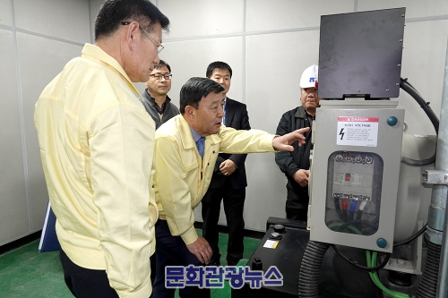 허성곤 김해시장, 국가안전대진단 현장점검 모범 보여