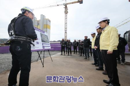 송도근 사천시장, 국가안전대진단 현장 안전점검