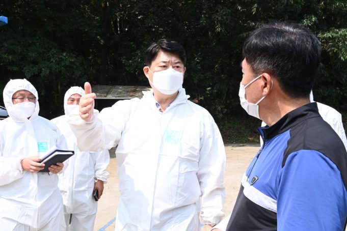 경기 행정2부지사, ASF 방역부터 폭염·코로나 대응 현장 점검
