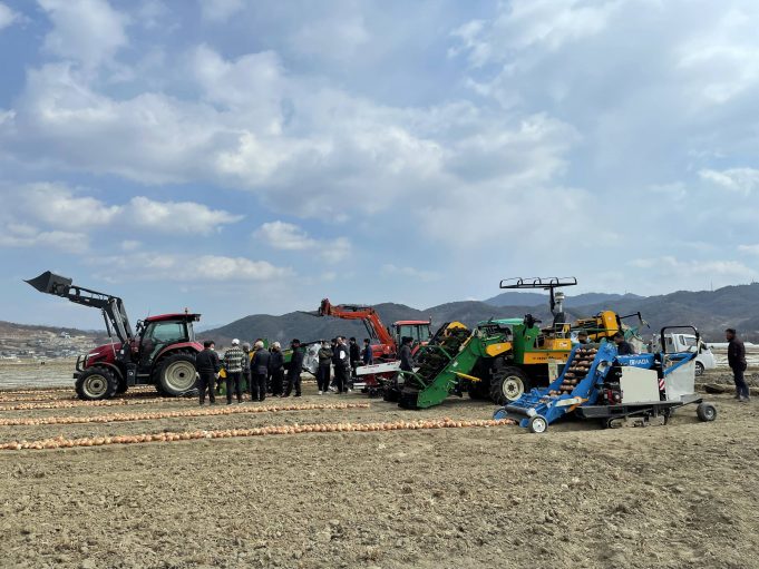 함양 양파 전과정 기계화, 노동력 절감+농가소득 향상