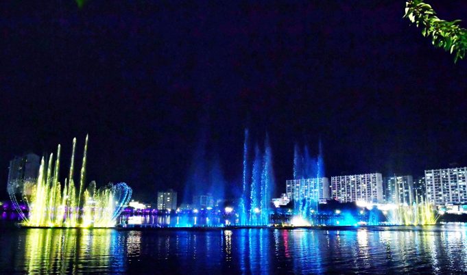 영천시 망정 우로지생태공원 음악분수 4월 1일부터 운영