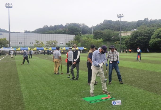 함양군 ‘2022년 함양군 그라운드 골프 읍·면 친선대회’ 개최