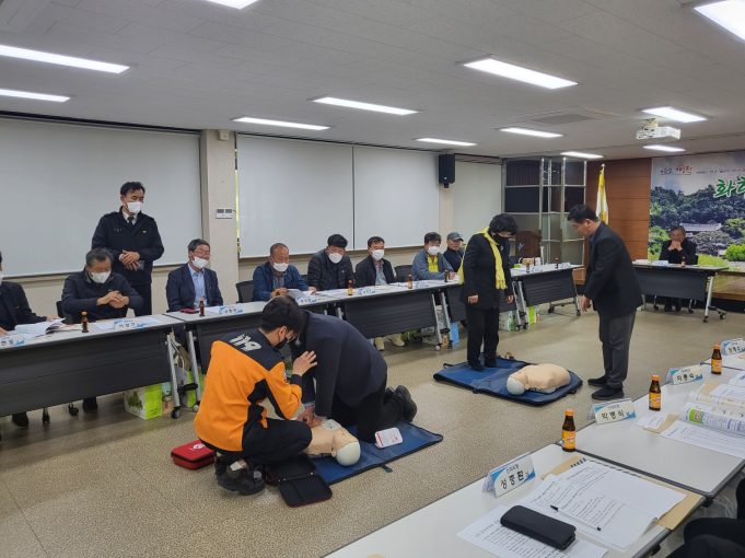 영천시, 북안면 이장협의회‘생명 살리는 심폐소생술’교육
