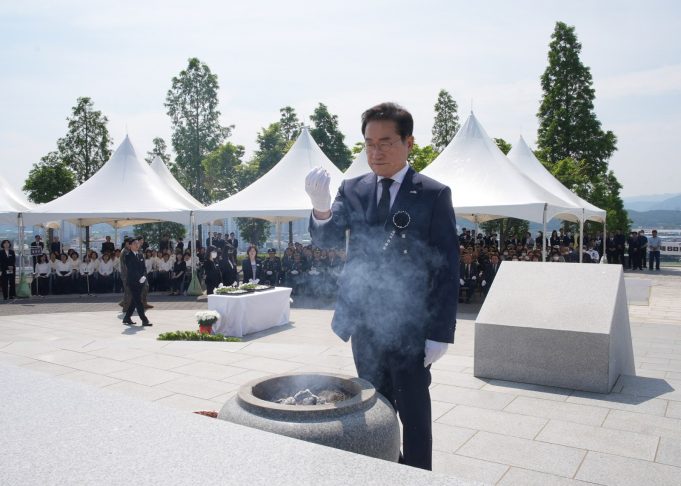 영천시, 제68회 현충일 추념식 거행