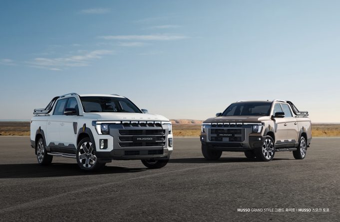 KGM, 차세대 픽업 ‘무쏘’ 확정…외관 이미지 공개