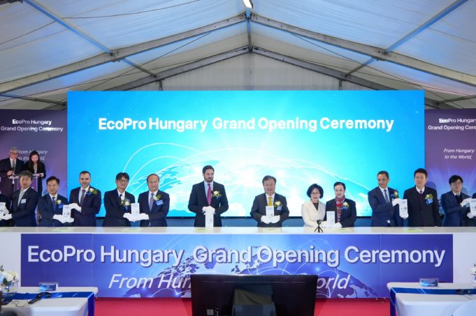 포항시, 에코프로 헝가리 공장 준공 계기 동유럽 이차전지 협력망 확장