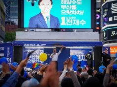 “노무현이 포기하지 않은 부산”…전재수, 서면서 ‘해양수도 부산’ 비전 강조