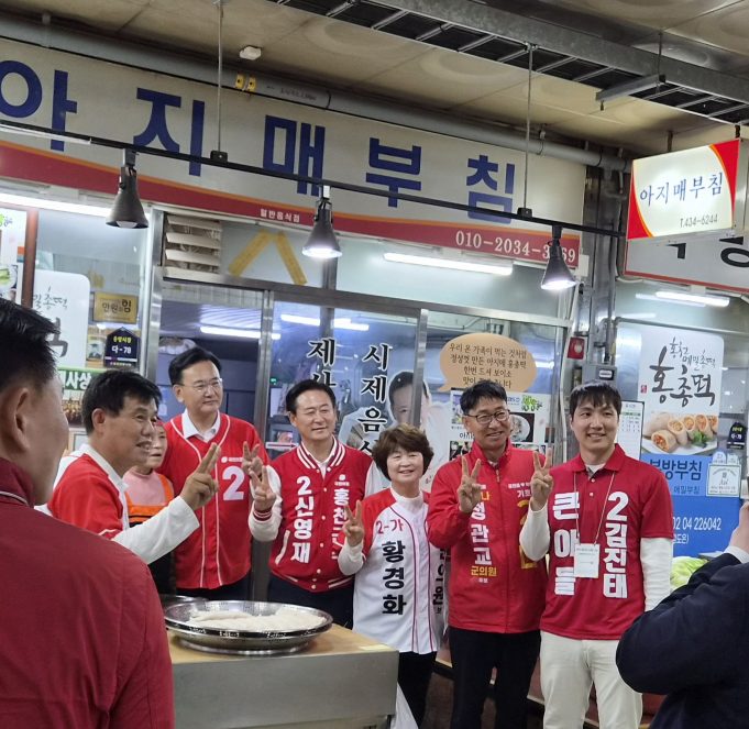“철도는 군민의 힘으로 이뤄낸 성과”…신영재 후보, 홍천서 첫 유세전 돌입