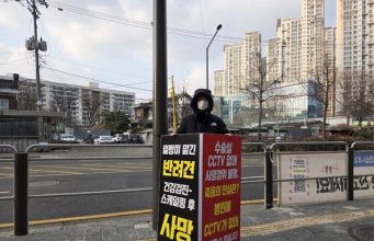 “왜 죽었는지 알 수 없었습니다”… 반려견 사망 후 시작된 1인 시위, 동물병원 CCTV 의무화 요구 확산