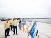 황종우 해수부 장관, 새만금 신항 개발사업 점검